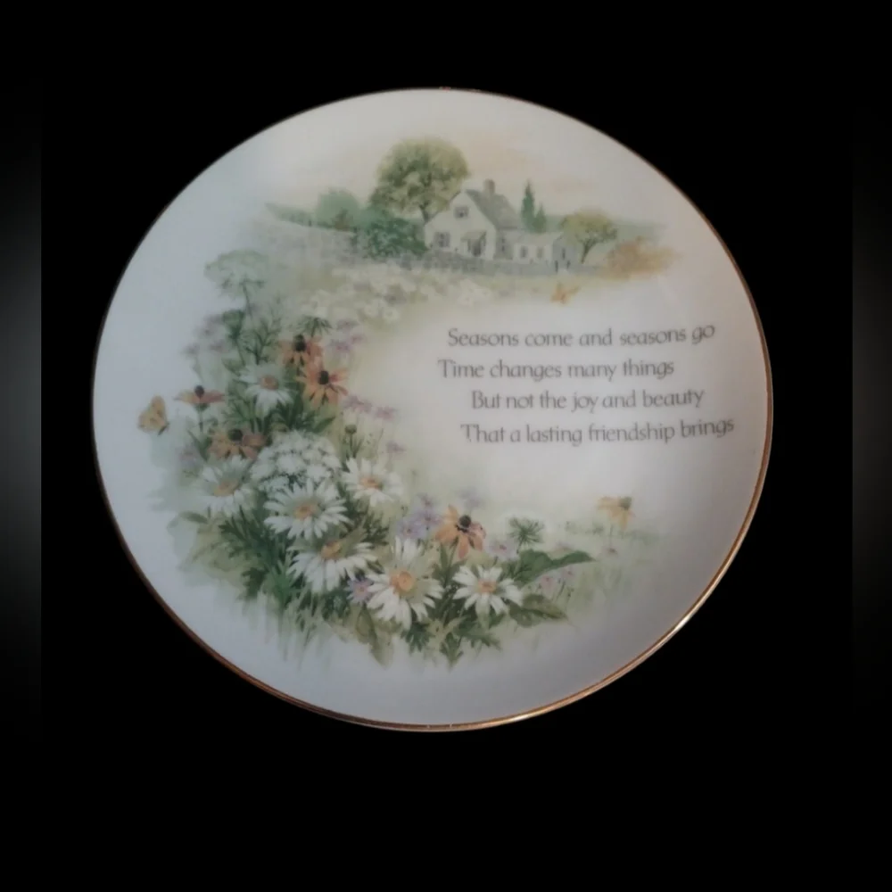 1978 Lasting Memories Decorative Plate